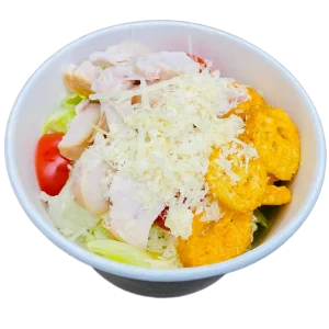 Салат Цезарь с копченной куриной грудкой