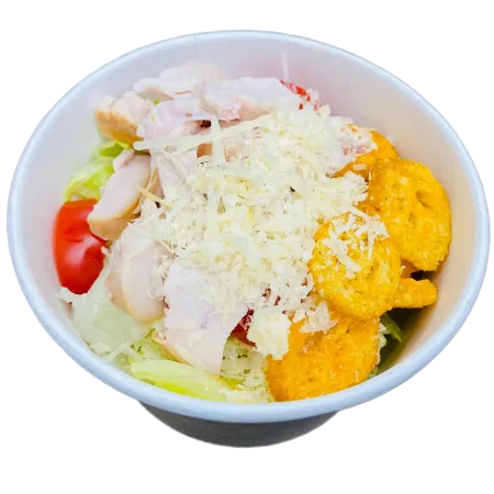 Салат Цезарь с копченной куриной грудкой
