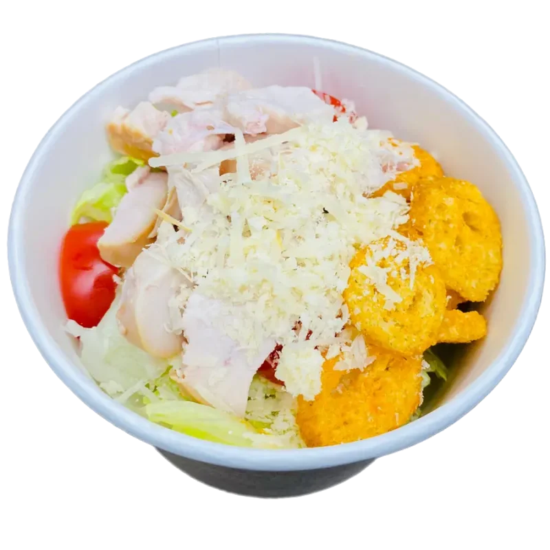 Салат Цезарь с копченной куриной грудкой