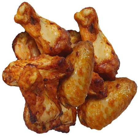 Острые крылышки Шери + 2 соуса Горчичный и Барбекю - 12 шт.