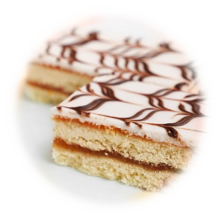 Школьная полоска пироженное